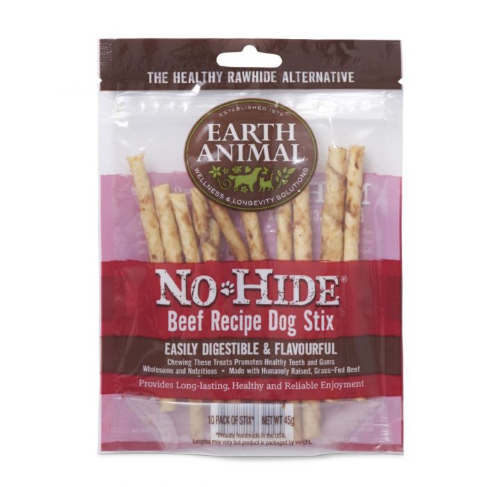 Earth Animal No Hide Beef Dog Stix | Notcutts