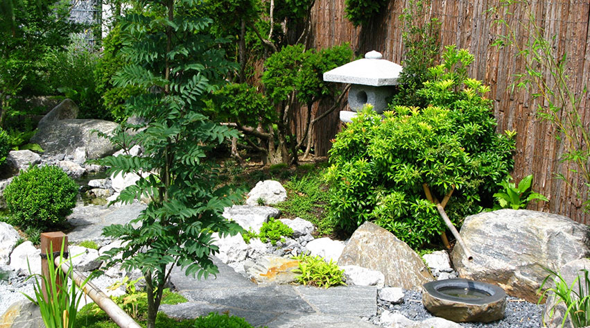 Oriental garden